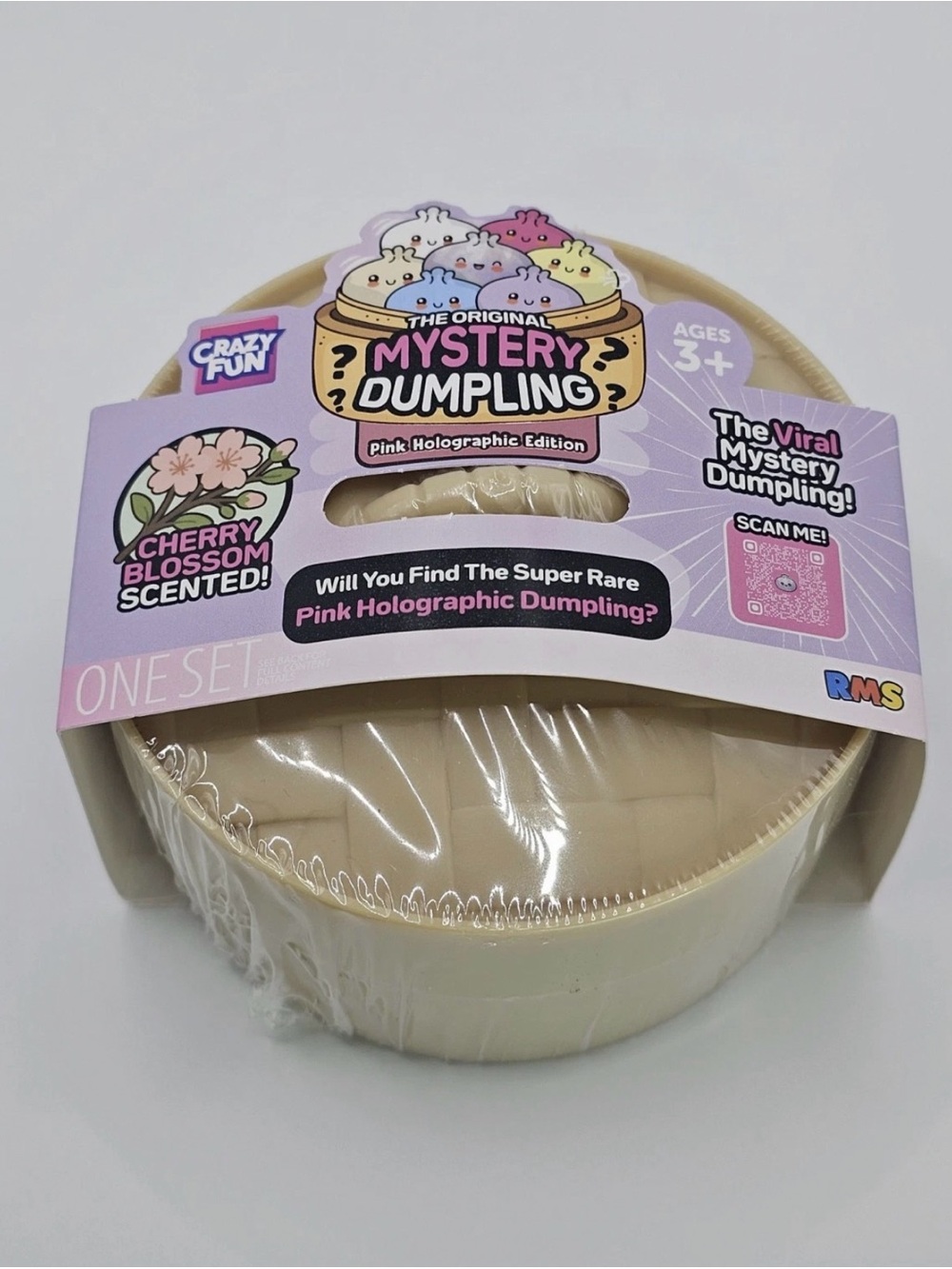 Crazy Fun Original Mystery Dumpling Pink Holographic Edition Cherry Blossom NEW